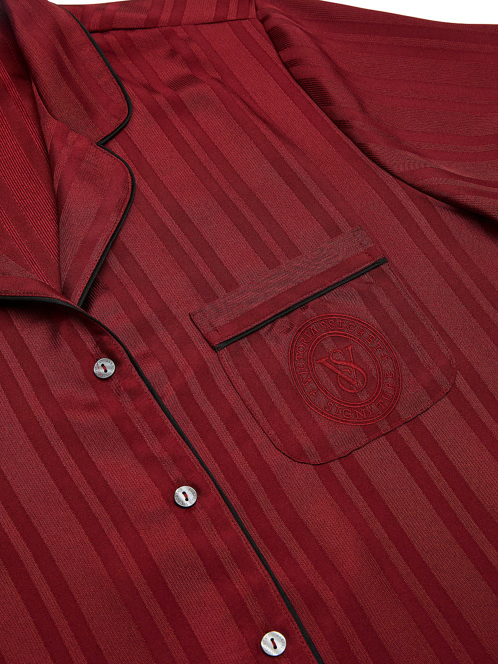 Pyjama en Satin V&S Sangria