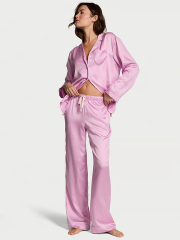 Pyjama en Satin V&S Bikini rose